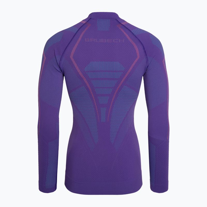 Bluza termoaktywna damska Brubeck Thermo lawendowy 4