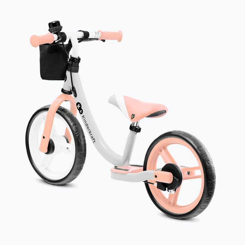 Rowerek biegowy Kinderkraft Space peach coral 5