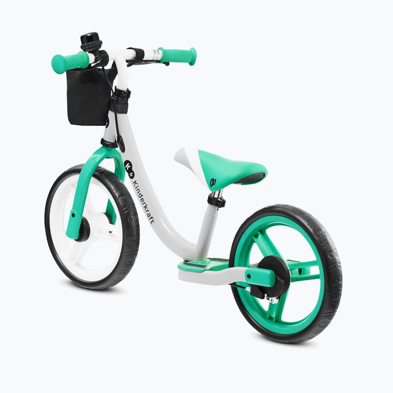 Rowerek biegowy Kinderkraft Space light green 4