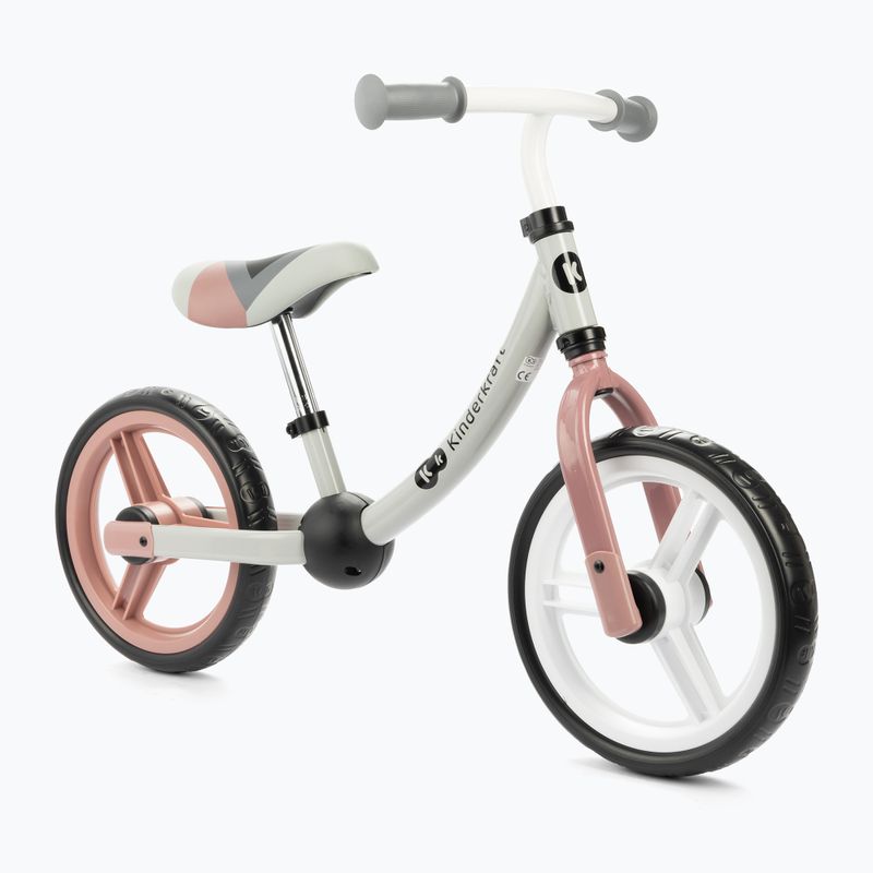 Rowerek biegowy Kinderkraft 2Way Next pink 2