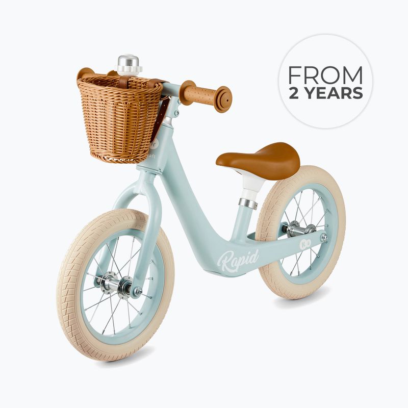 Rowerek biegowy Kinderkraft Rapid 2 blue breeze 15