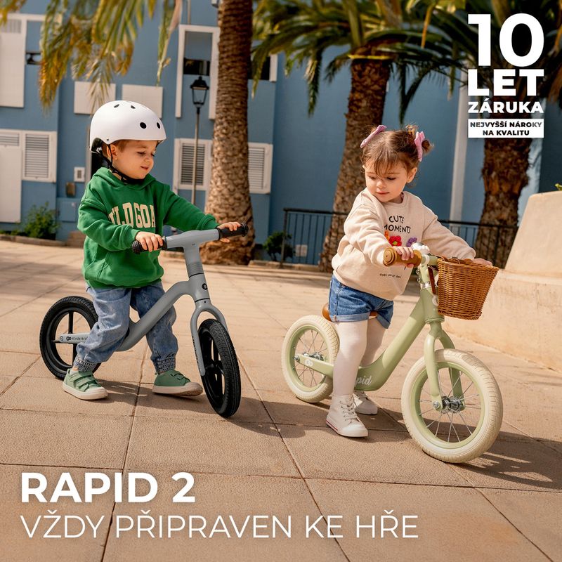 Rowerek biegowy Kinderkraft Rapid 2 blue breeze 23