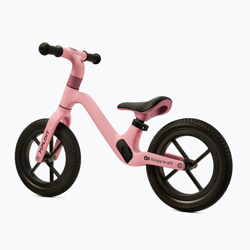 Rowerek biegowy Kinderkraft Xploit bubblegum pink 3