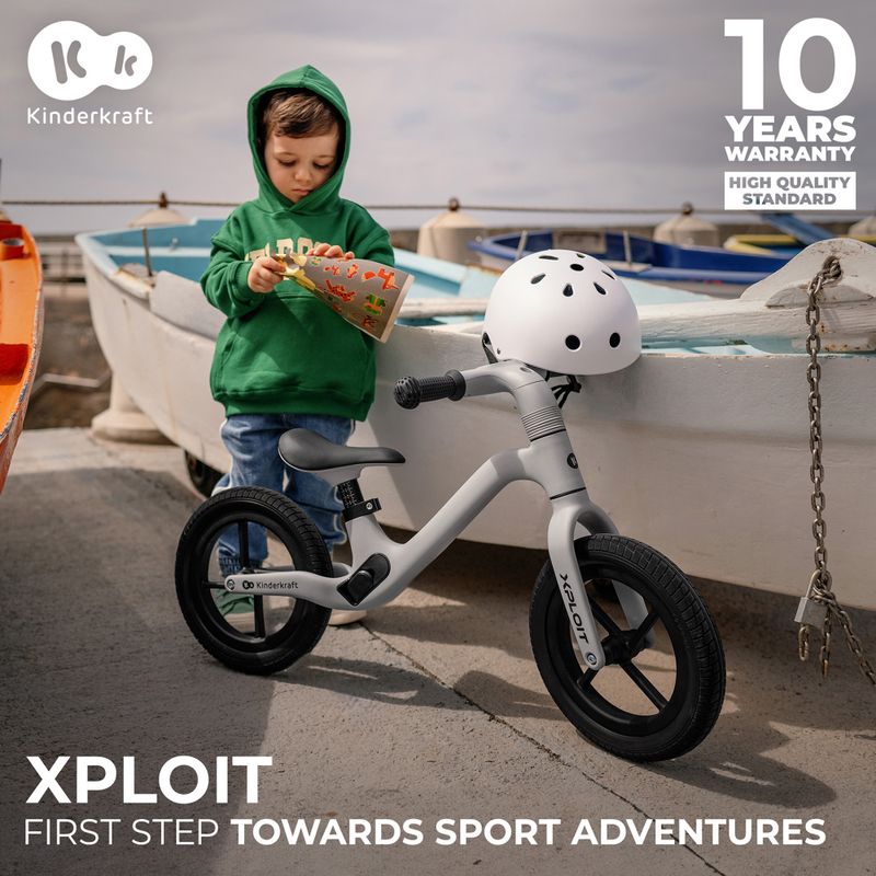 Rowerek biegowy Kinderkraft Xploit turquoise 14