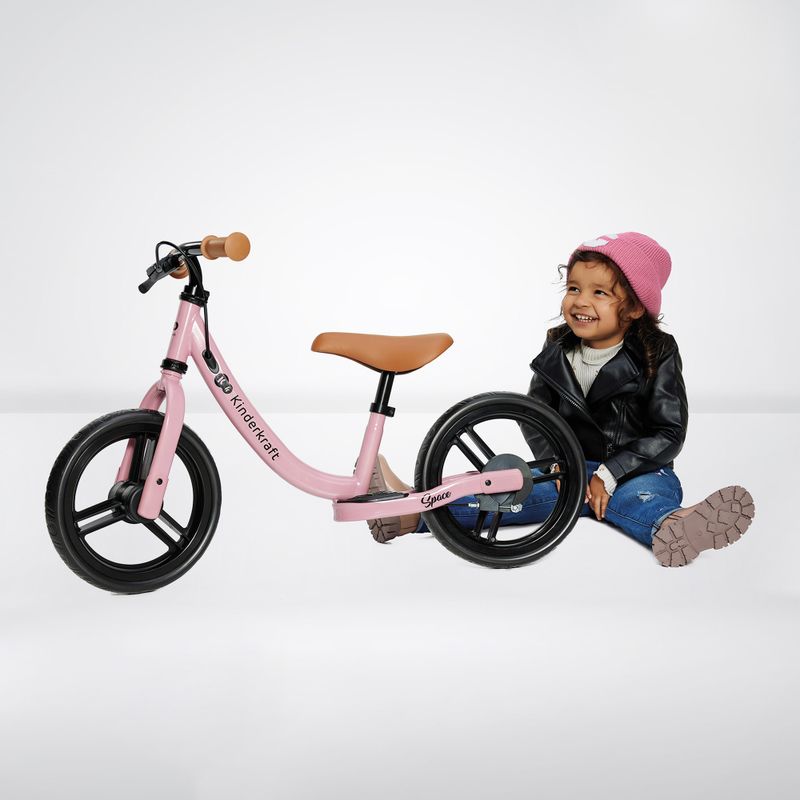 Rowerek biegowy Kinderkraft Space deep pink 11