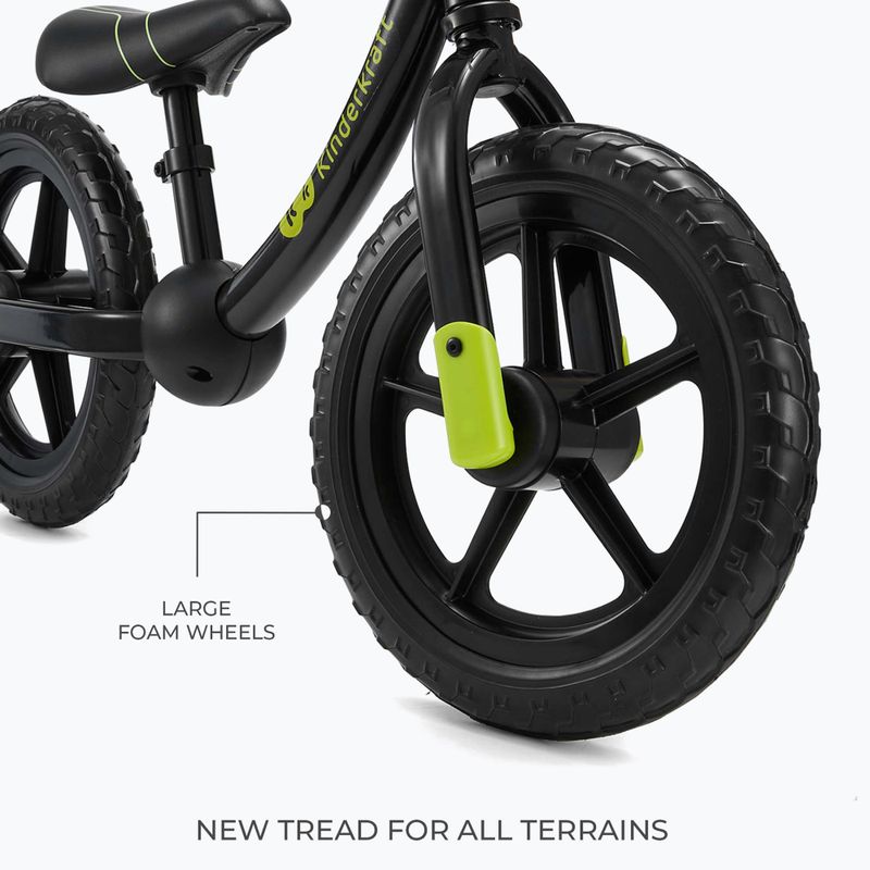 Rowerek biegowy Kinderkraft 2Way Next black 5