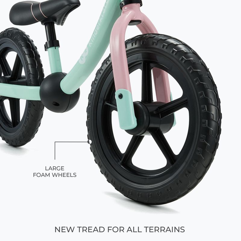Rowerek biegowy Kinderkraft 2Way Next candy mint 4