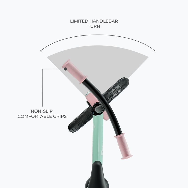 Rowerek biegowy Kinderkraft 2Way Next candy mint 6