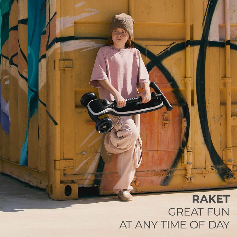 Hulajnoga trójkołowa dziecięca Kinderkraft Raket black 10