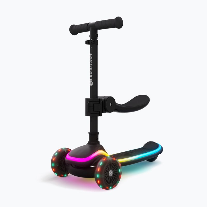 Hulajnoga trójkołowa dziecięca Kinderkraft Raket Up black 3