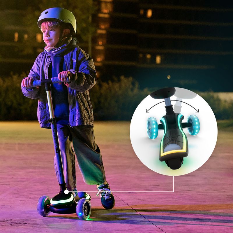 Hulajnoga trójkołowa dziecięca Kinderkraft Raket Up blue 13