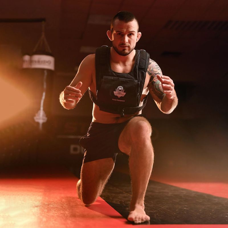Kamizelka dociążana DBX BUSHIDO K40 14 x 2,85 kg czarna 11