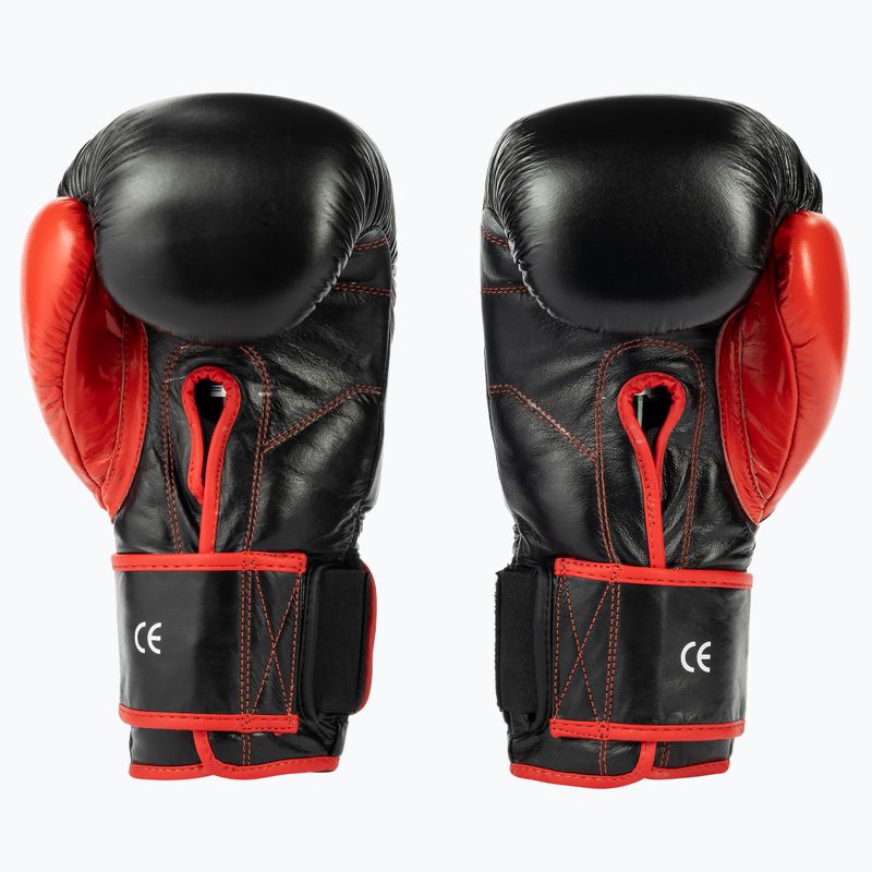 Rękawice treningowe sparingowe DBX BUSHIDO skóra czarne ARB-415 2
