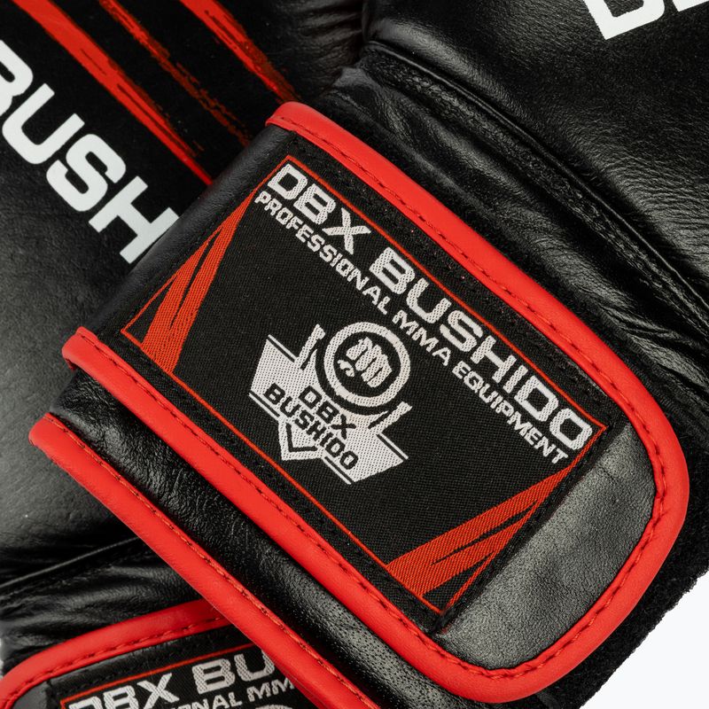 Rękawice treningowe sparingowe DBX BUSHIDO skóra czarne ARB-415 5