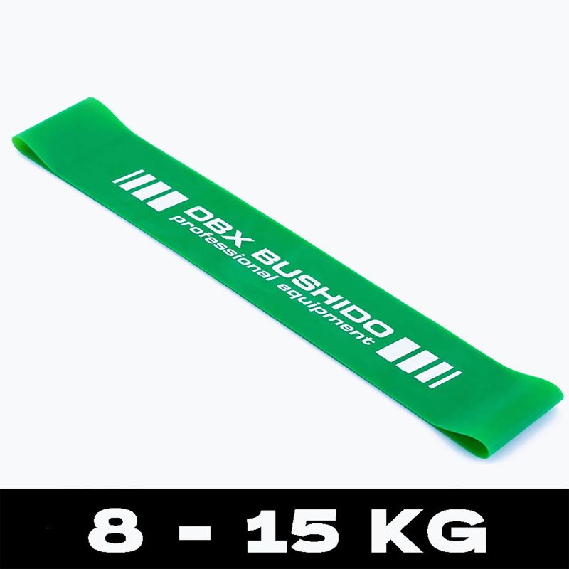 Guma do ćwiczeń DBX BUSHIDO Mobility Power Band Mini zielona Pbm-06 4