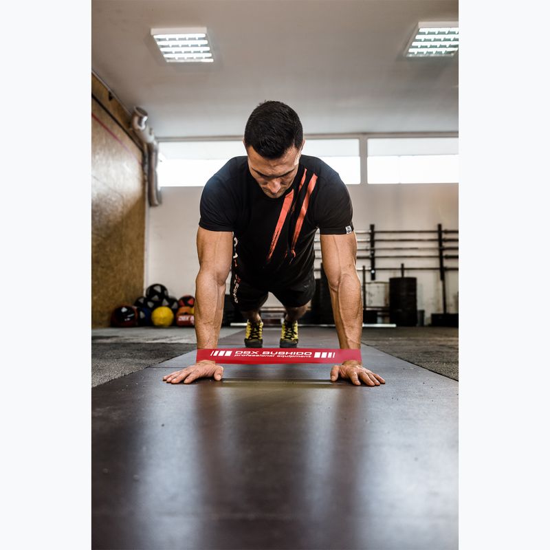 Guma do ćwiczeń DBX BUSHIDO Mobility Power Band Mini czerwona Pbm-10 7