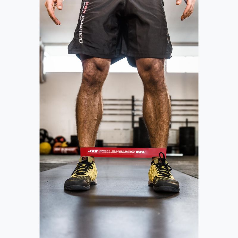 Guma do ćwiczeń DBX BUSHIDO Mobility Power Band Mini czerwona Pbm-10 9
