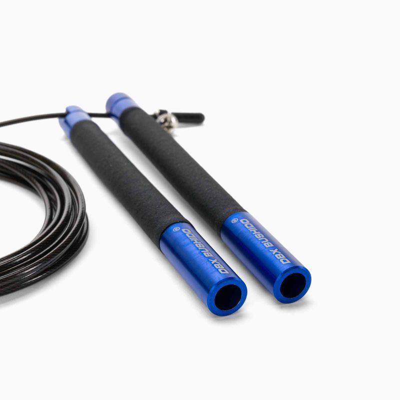Skakanka DBX BUSHIDO Crossfit Premium Aluminiowa niebieska S5-Blue 3