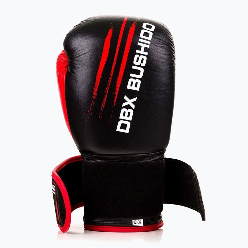 Rękawice treningowe sparingowe DBX BUSHIDO skóra czarne ARB-415 6