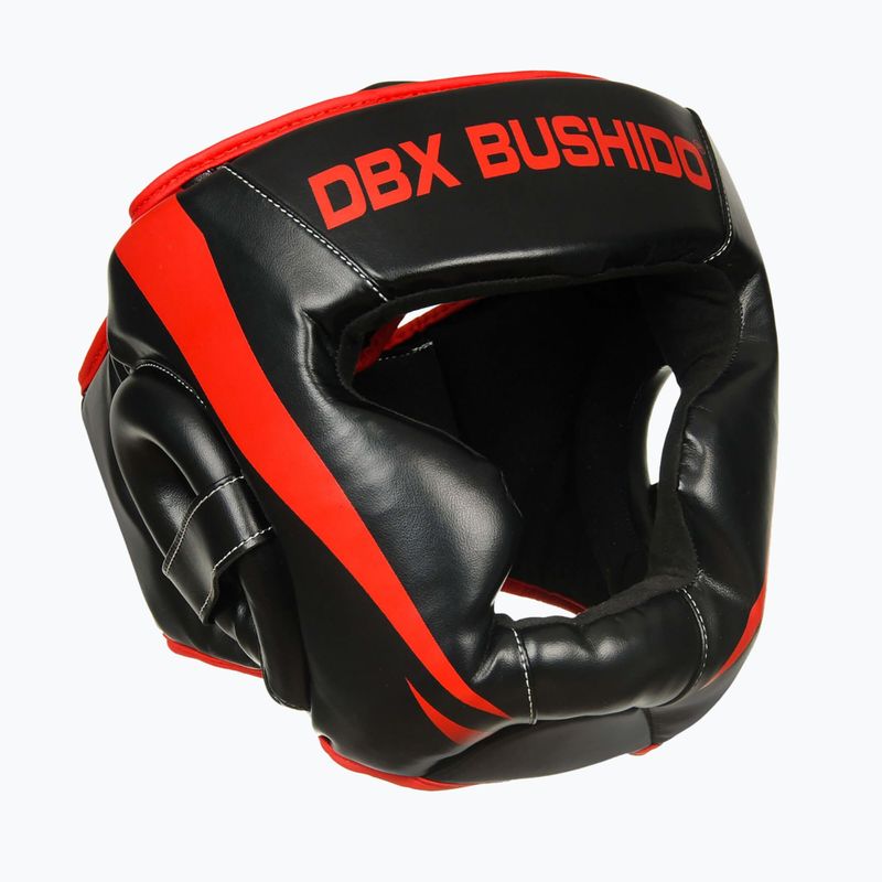 Kask bokserski DBX BUSHIDO ARH-2190R czarny/czerwony