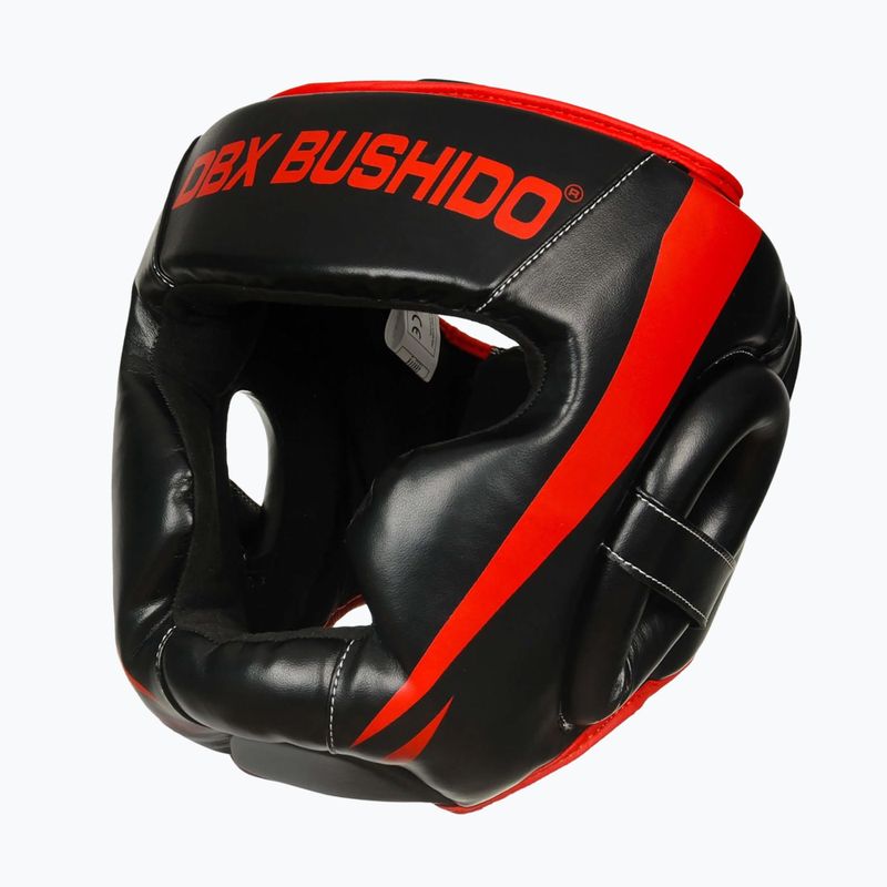 Kask bokserski DBX BUSHIDO ARH-2190R czarny/czerwony 2