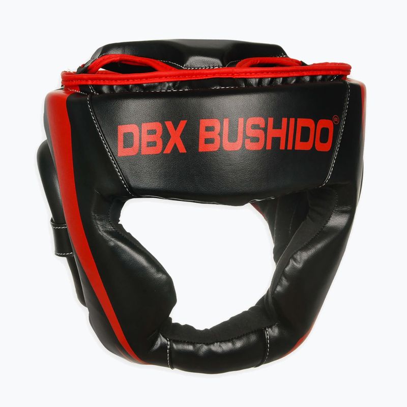 Kask bokserski DBX BUSHIDO ARH-2190R czarny/czerwony 3