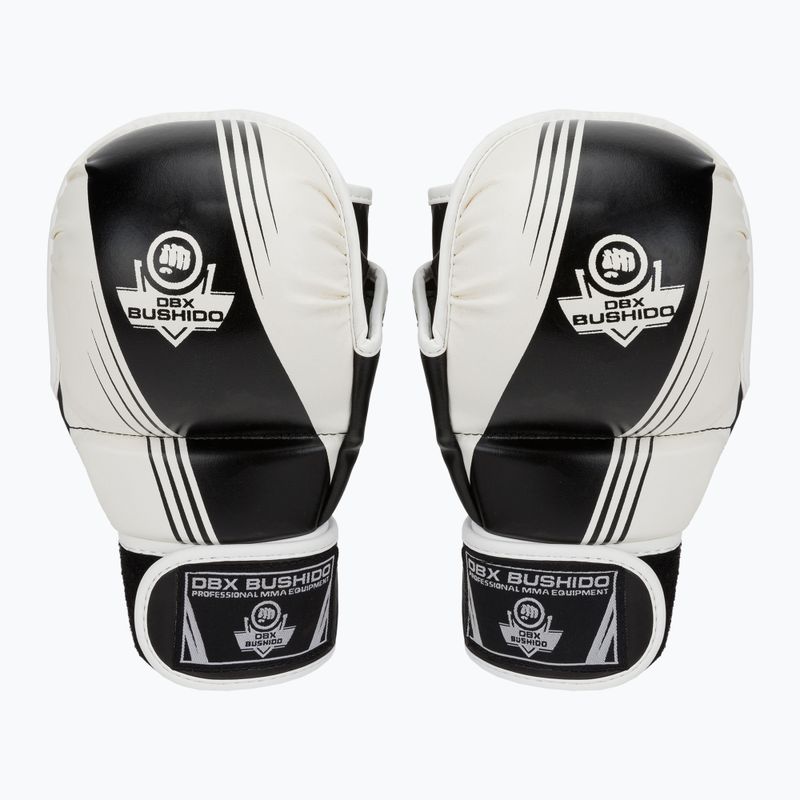 Rękawice sparingowe Mma Krav Maga DBX BUSHIDO czarno-białe Arm-2011A-L/XL