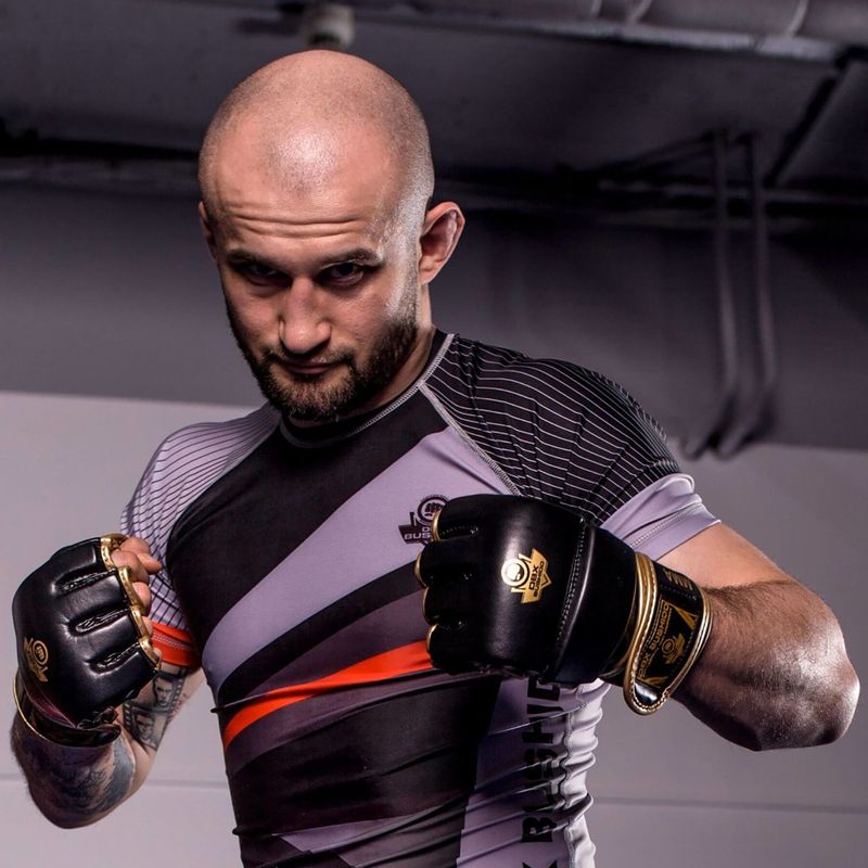 Rękawice grapplingowe DBX BUSHIDO czarne E1V8 11