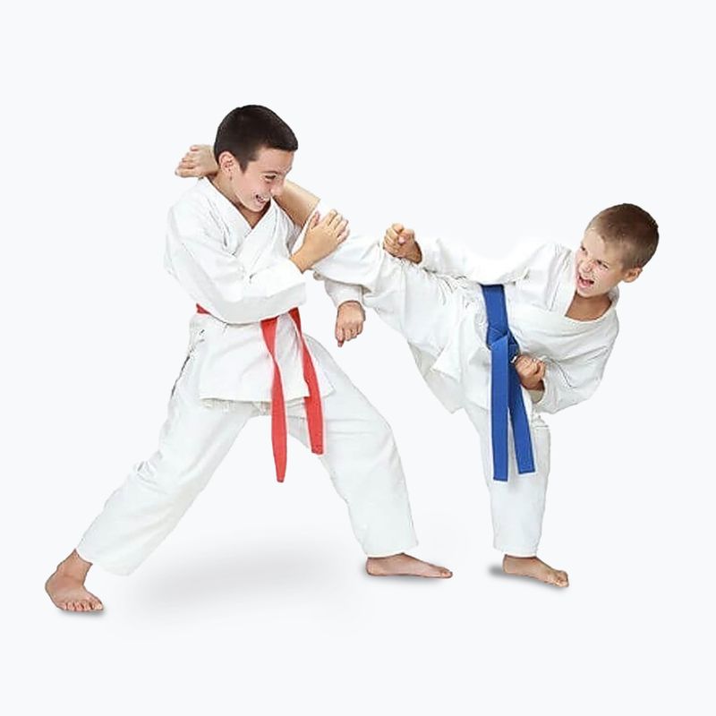 Karategi z pasem dziecięce DBX BUSHIDO ARK-3102 białe 7