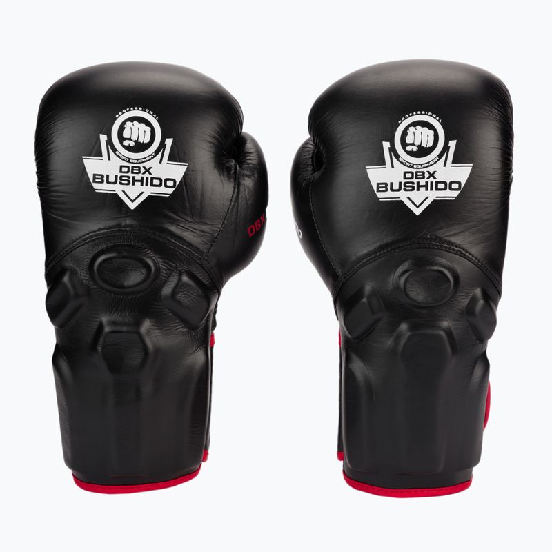 Rękawice bokserskie DBX BUSHIDO z systemem Wrist Protect czarne Bb2