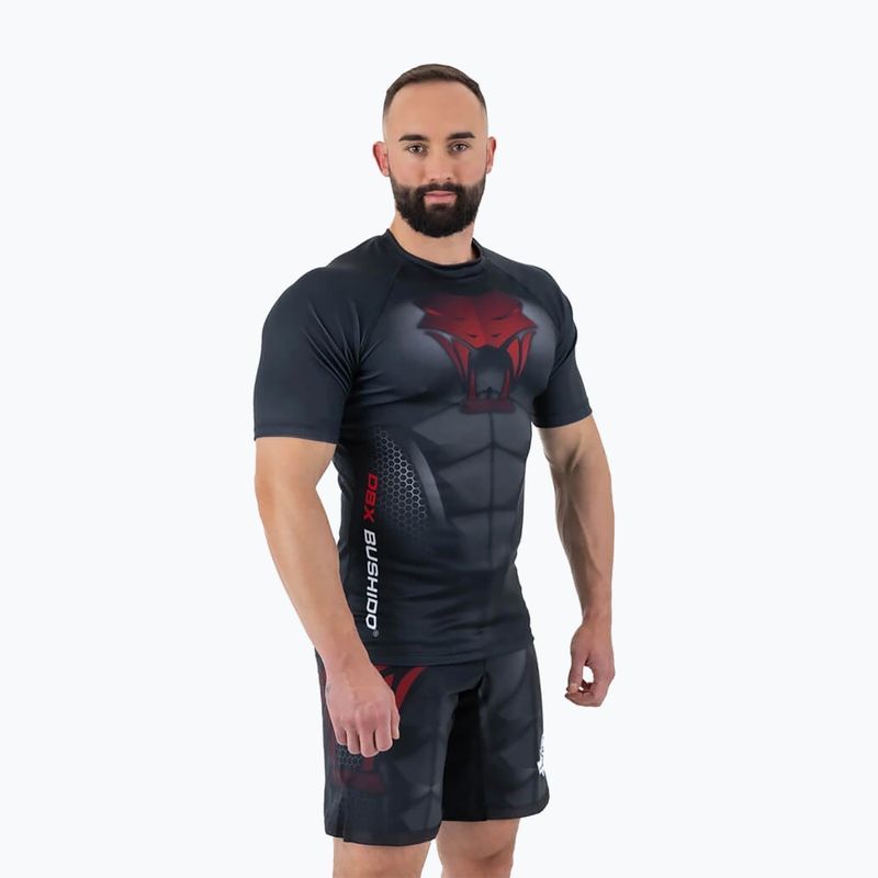 Rashguard męski DBX BUSHIDO Snake czarny 3