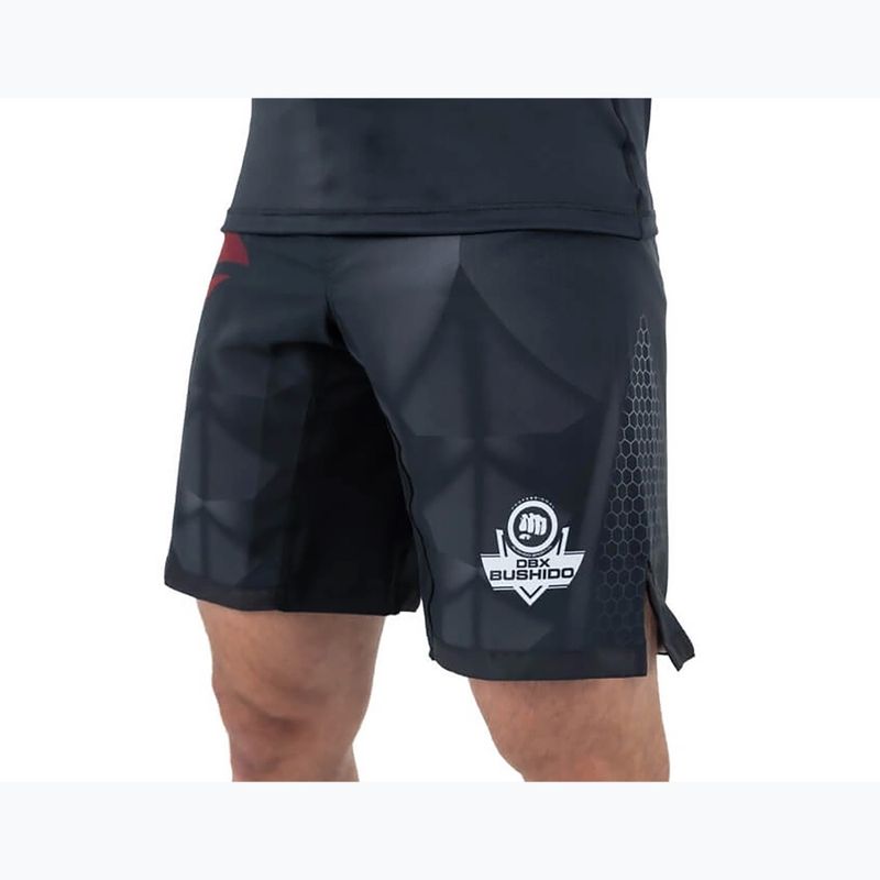 Spodenki męskie DBX BUSHIDO Snake czarne 3