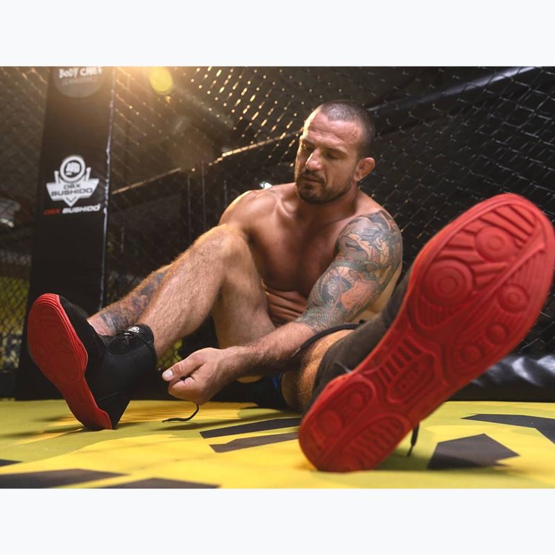 Buty zapaśnicze DBX BUSHIDO ARS-2051A czarny/pomarańczowy 10