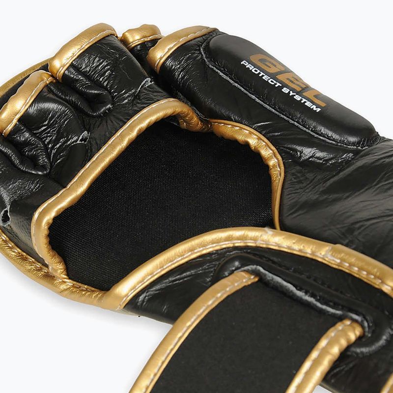 Rękawice sparingowe do treningu MMA DBX BUSHIDO skórzane czarne Arm-2011D-L 6