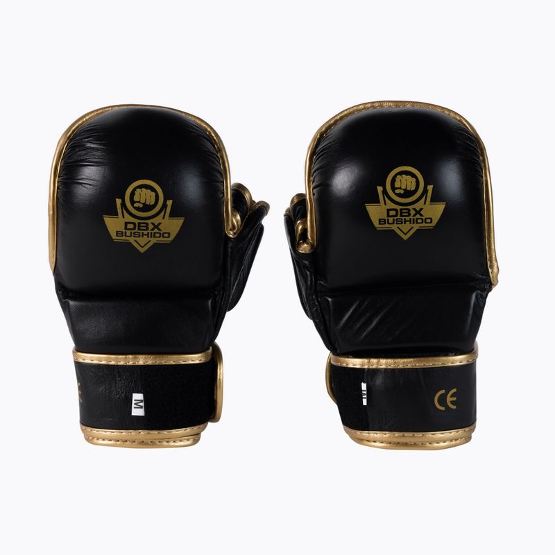 Rękawice sparingowe do treningu MMA DBX BUSHIDO czarne Arm-2011D-M