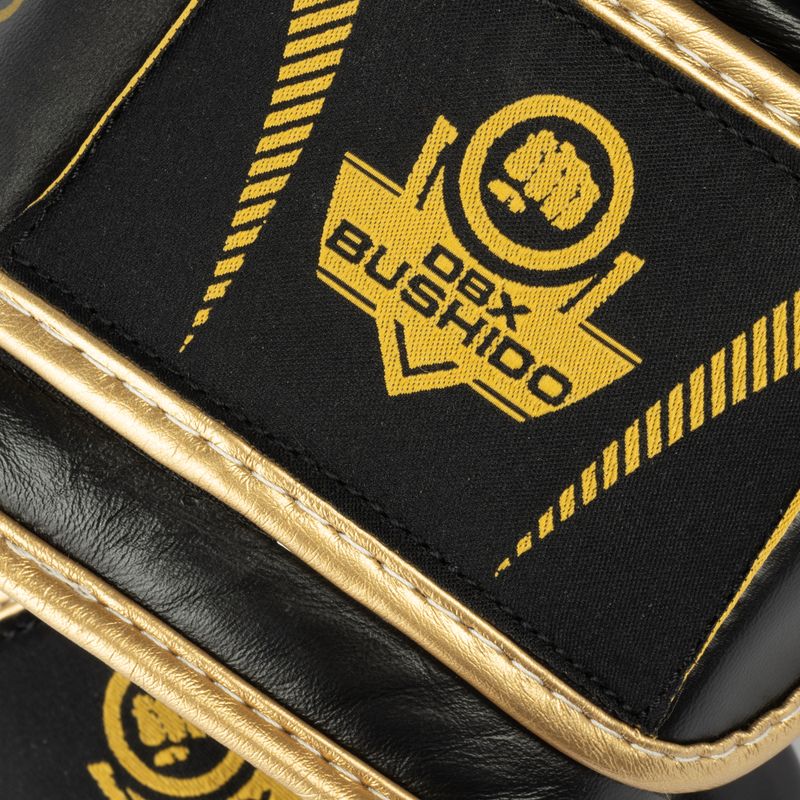 Rękawice bokserskie DBX BUSHIDO skóra naturalna czarne B-2v13 5