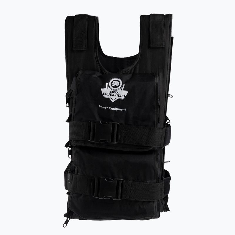 Kamizelka treningowa z obciążeniem DBX BUSHIDO 30 kg czarna K30V2