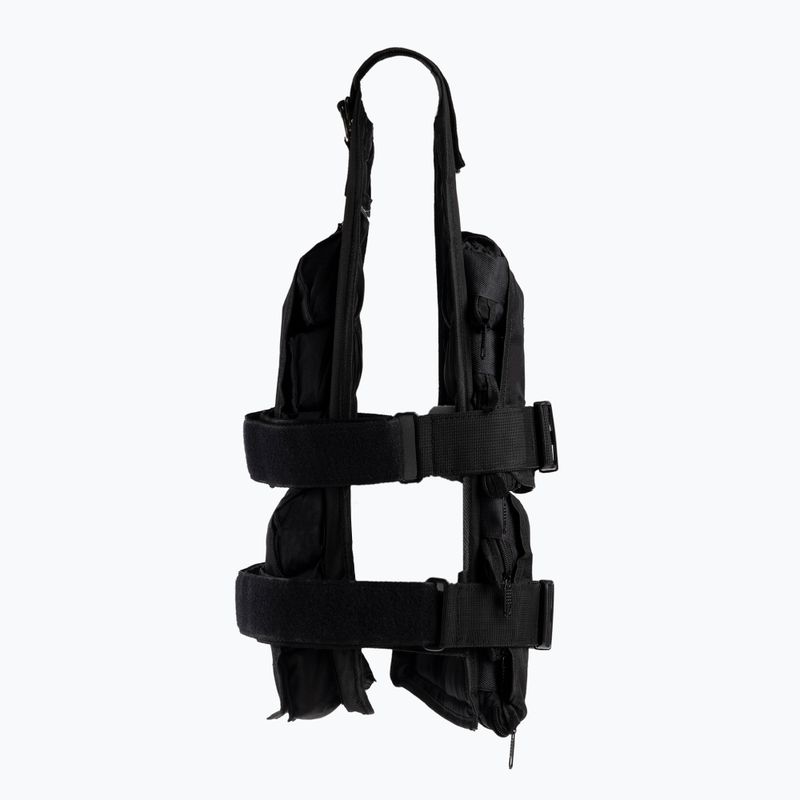 Kamizelka treningowa z obciążeniem DBX BUSHIDO 30 kg czarna K30V2 4
