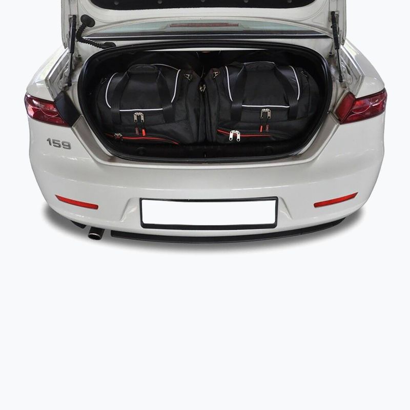 Zestaw toreb do bagażnika KJUST Alfa Romeo 159 Limousine 2005-2011 4 szt. czarny 16