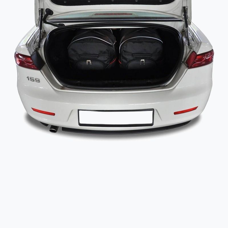 Zestaw toreb do bagażnika KJUST Alfa Romeo 159 Limousine 2005-2011 4 szt. czarny 17