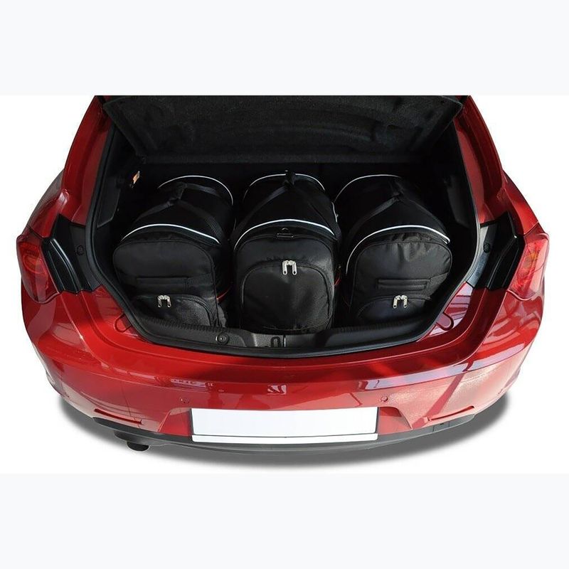 Zestaw toreb do bagażnika KJUST Alfa Romeo Giulietta Nuova 2010-2020 3 szt. czarny 14