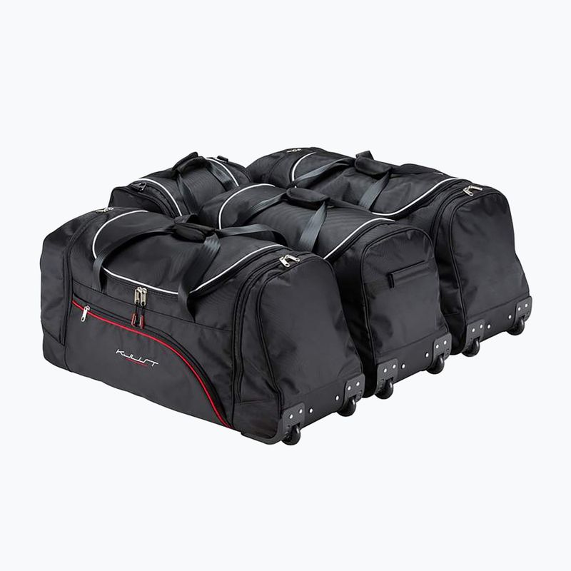 Zestaw toreb do bagażnika Audi A3 Limousine 2013-2020 4 szt black 2
