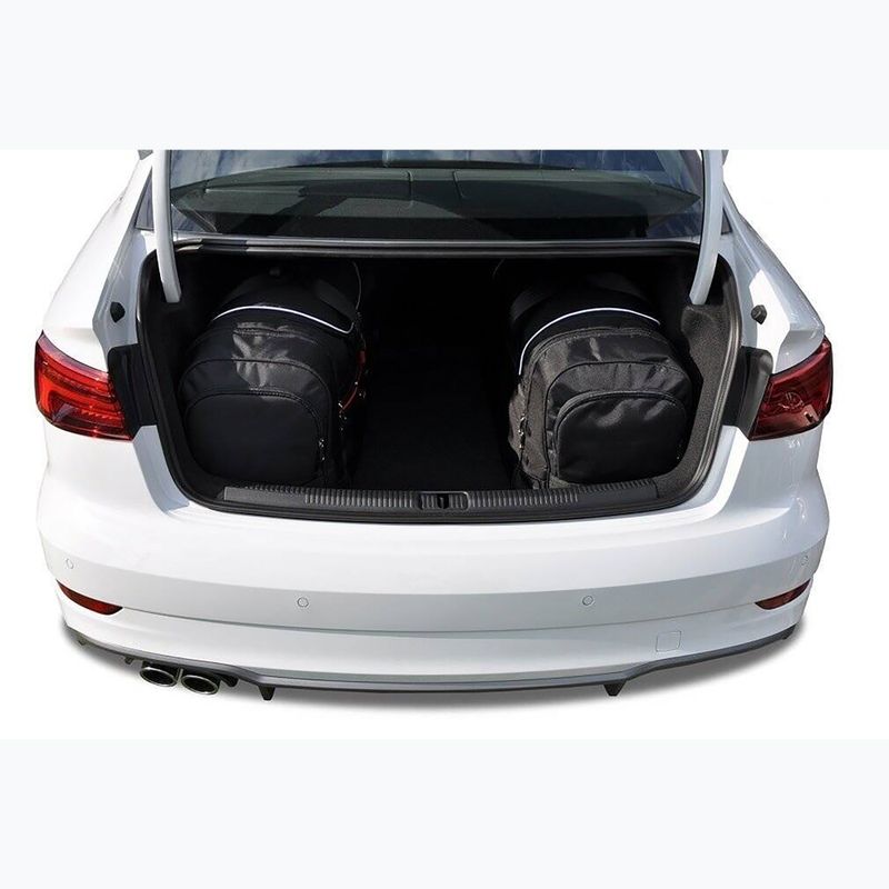 Zestaw toreb do bagażnika Audi A3 Limousine 2013-2020 4 szt black 19