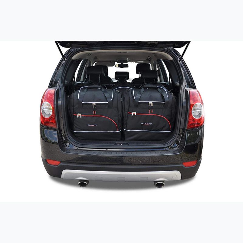 Zestaw toreb do bagażnika KJUST Chevrolet Captiva 2006-2010 5 szt. czarny 14
