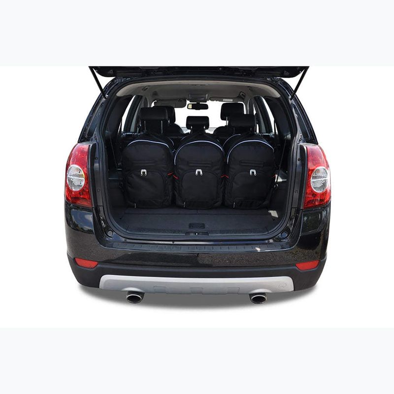 Zestaw toreb do bagażnika KJUST Chevrolet Captiva 2006-2010 5 szt. czarny 15