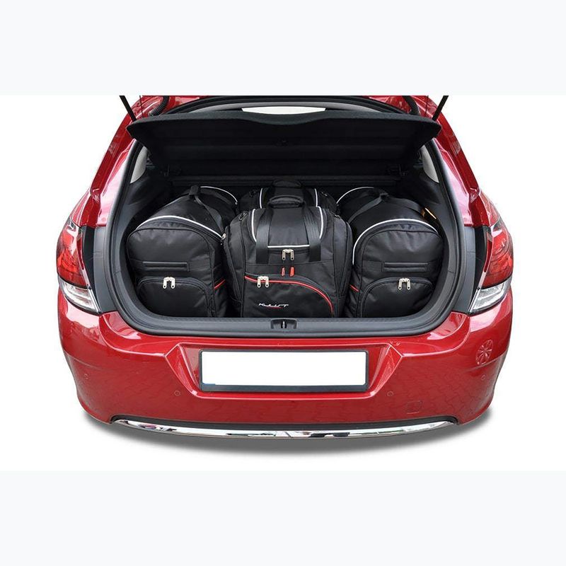 Zestaw toreb do bagażnika KJUST Citroen C4 Hatchback 2010-2017 4 szt. czarny 13