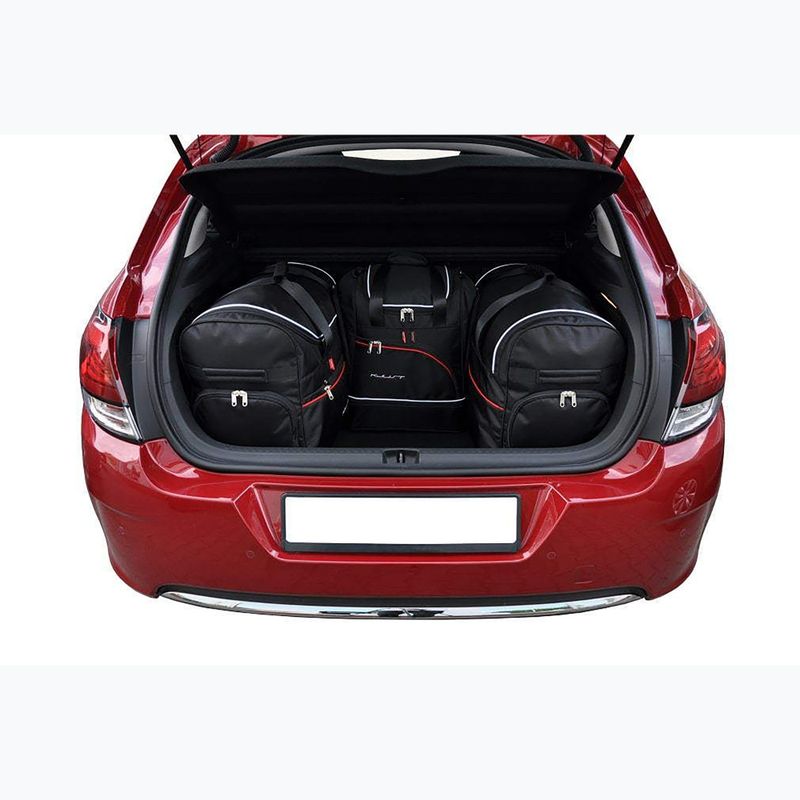 Zestaw toreb do bagażnika KJUST Citroen C4 Hatchback 2010-2017 4 szt. czarny 14