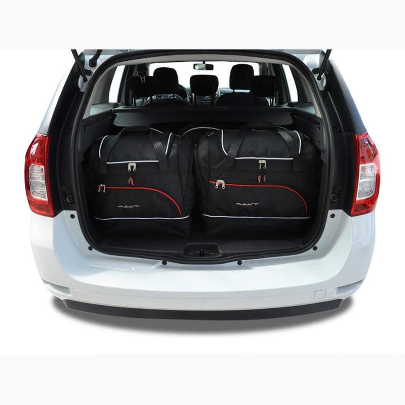 Zestaw toreb do bagażnika KJUST Dacia Logan MCV 2013-2020 5 szt. czarny 16