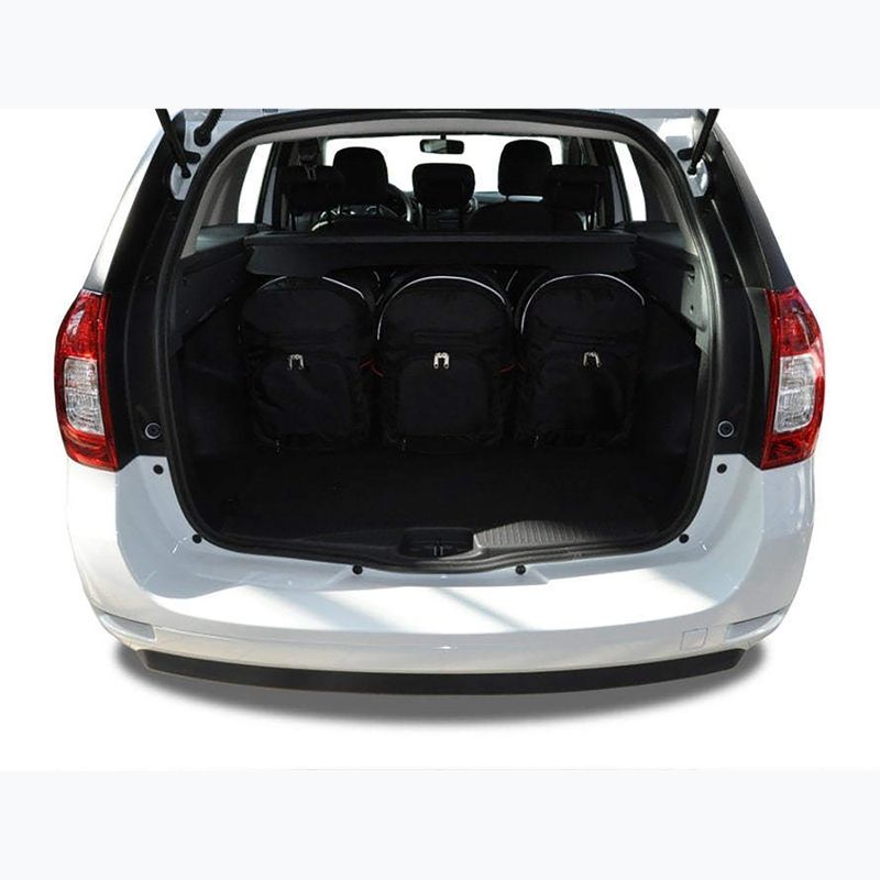 Zestaw toreb do bagażnika KJUST Dacia Logan MCV 2013-2020 5 szt. czarny 17