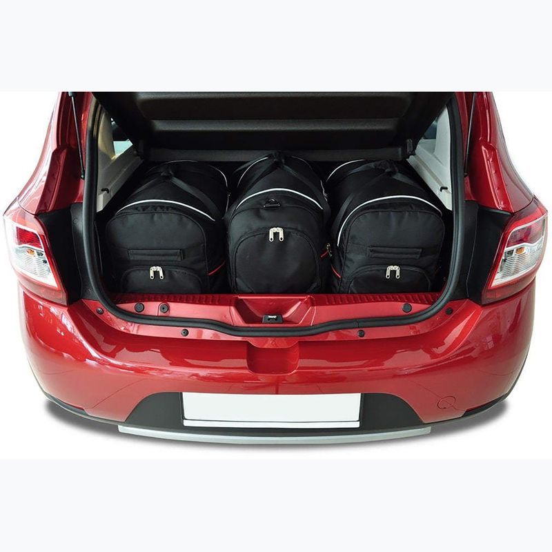 Zestaw toreb do bagażnika KJUST Dacia Sandero 2011-2020 3 szt. czarny 14